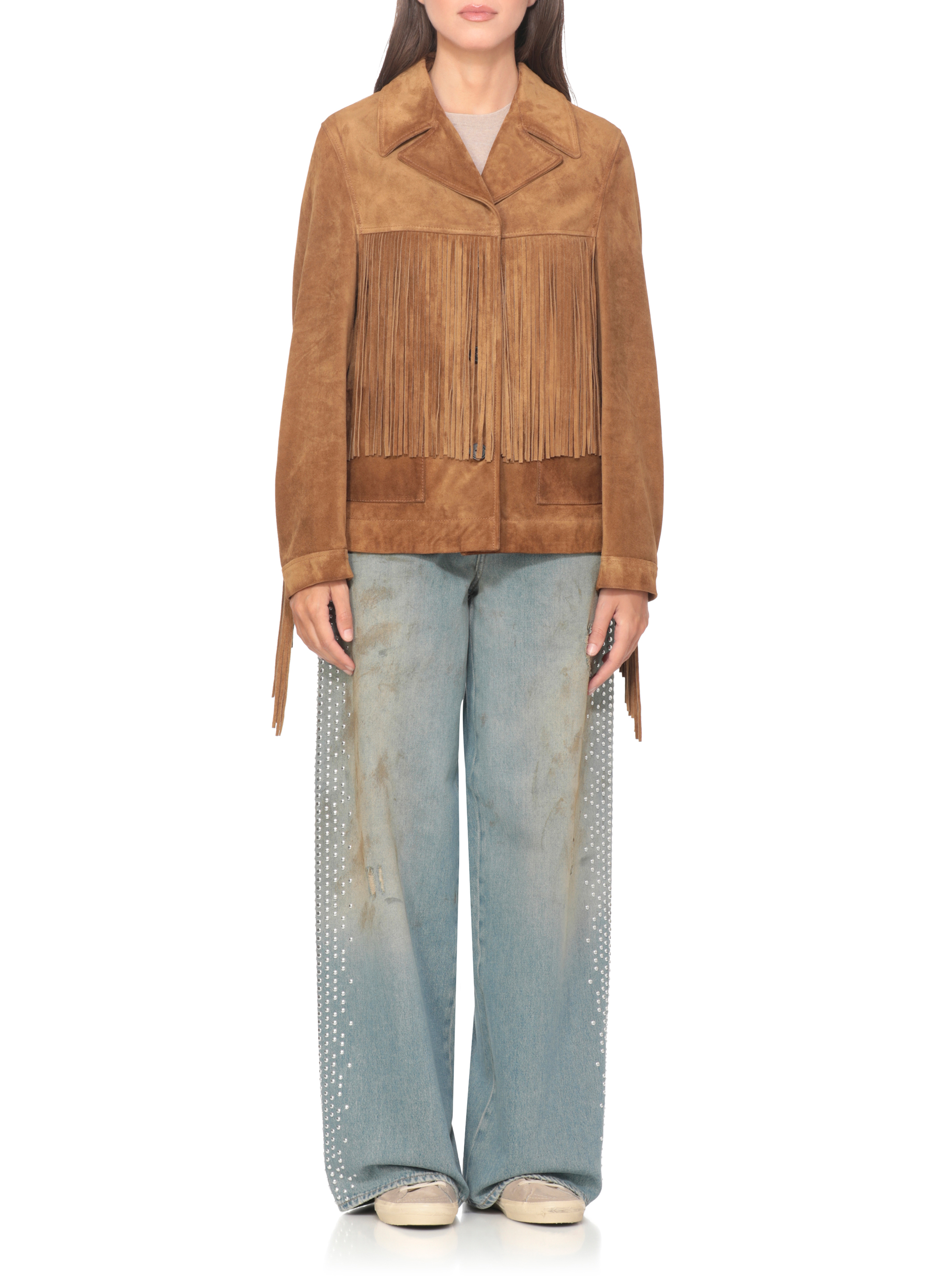 Golden Goose Jackets Brown GWP02368P00216055678JOURNEY (Golden Goose / レザー&ファージャケット・コート ) | Golden Goose (ゴールデングース)(1)