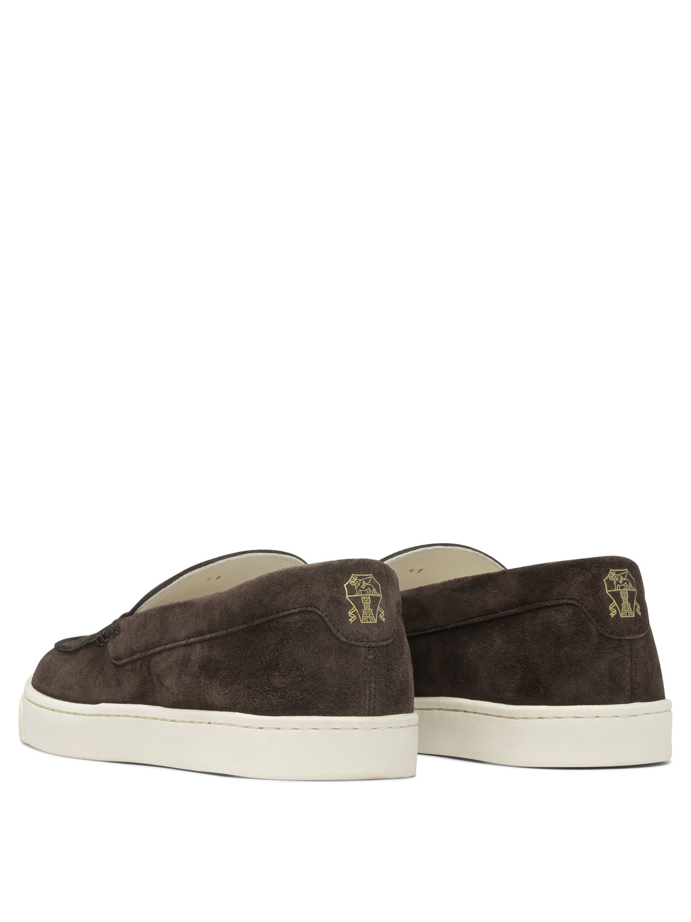 Chevron-effect suede loafers MZUHVSN335C7284 (Brunello Cucinelli / ローファー ) | Brunello Cucinelli (ブルネロ・クチネリ)(3)