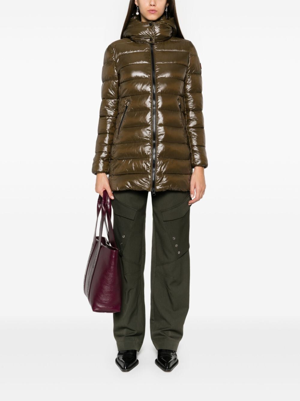 MARJORIE LONG PADDED JACKET D41917WLOVE1950072 (SAVE THE DUCK / ダウンジャケット・コート ) | SAVE THE DUCK (セイブ ザ ダック)(1)