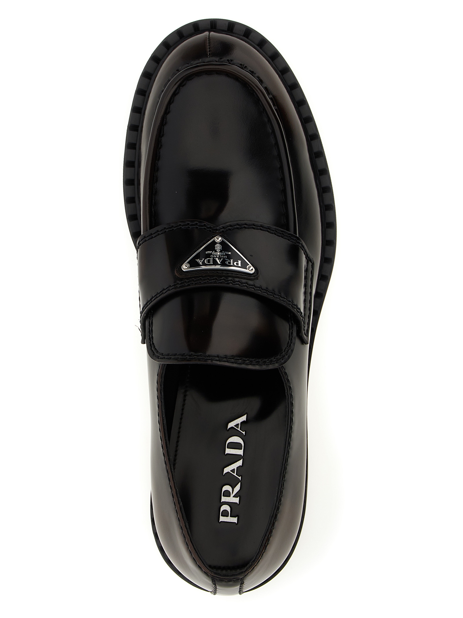 'Chocolate' loafers 2DE127FG000055F0038 (Prada / ローファー ) | Prada (プラダ)(3)
