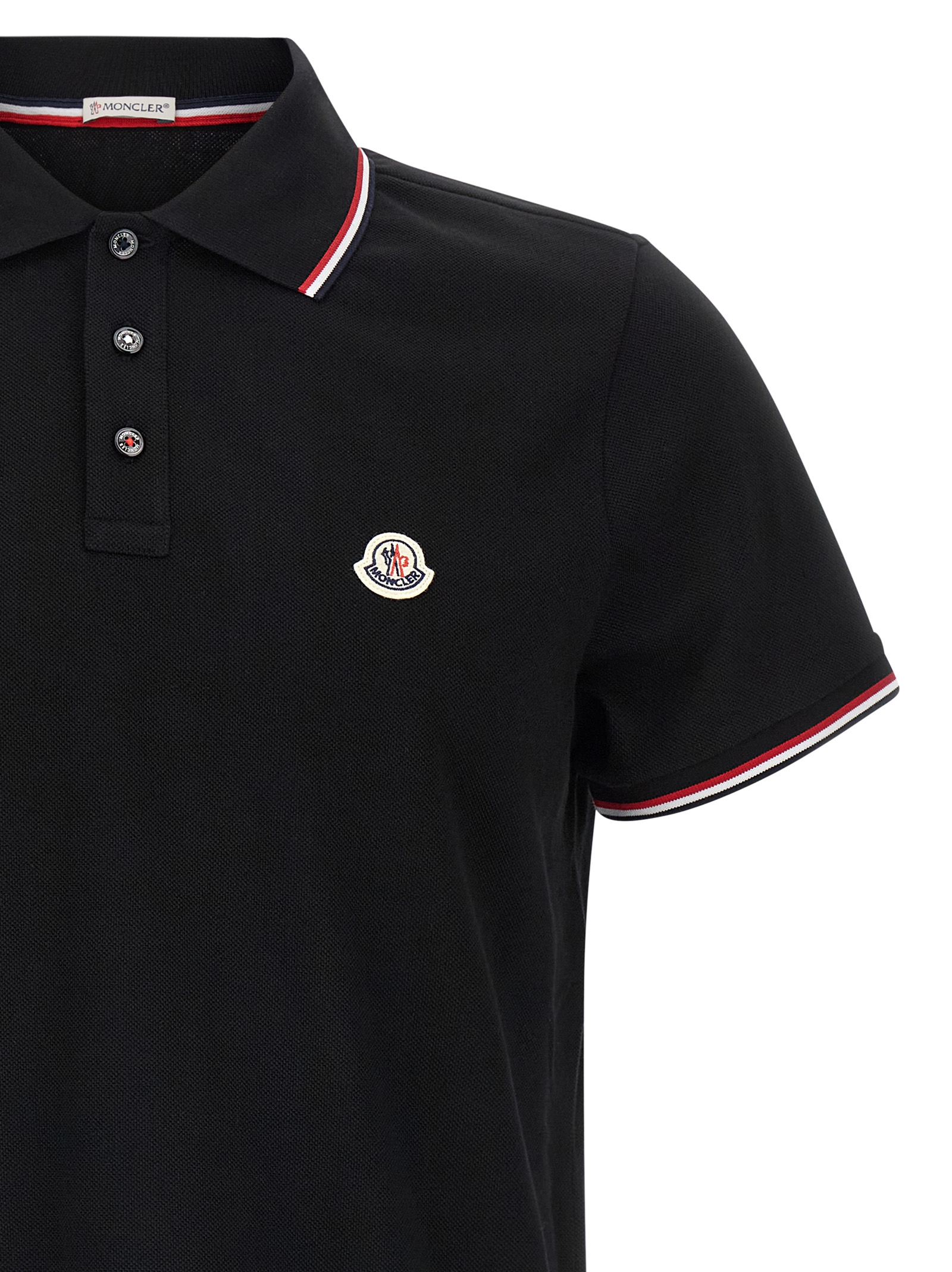 Piqué cotton polo shirt K20918A7030084556999 (Moncler / ポロシャツ ) | Moncler (モンクレール)(2)