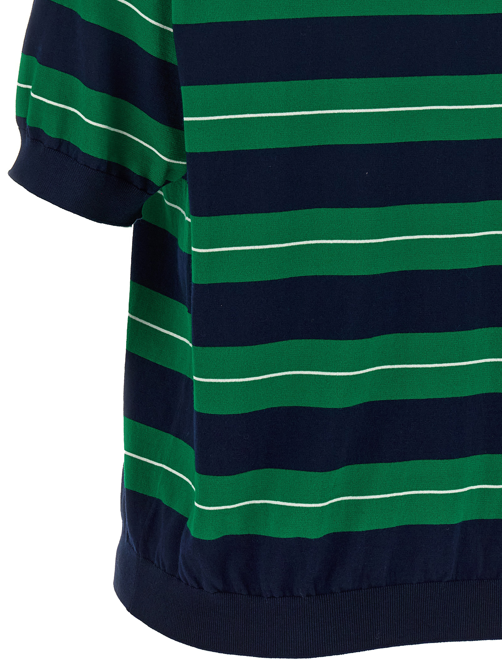 Striped polo shirt MMLB33SOOO17NQF0D3Z (MIU MIU / ポロシャツ ) | MIU MIU (ミュウミュウ)(3)