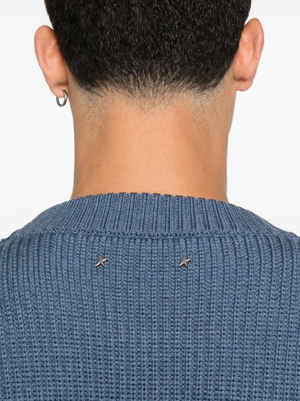 JACQUARD WOOL SWEATER WITH CREAM-COLORED PATTERN GMP01338P00210950945 (Golden Goose / ニット・セーター・カーディガン ) | Golden Goose (ゴールデングース)(3)