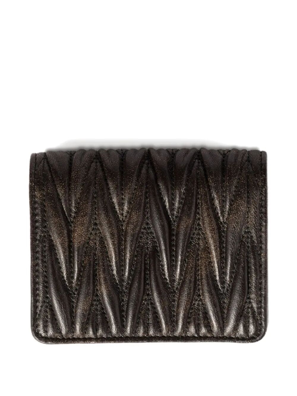 VINTAGE TREATMENT MATELASSÉ NAPPA LEATHER SMALL WALLET 5MV204AF6QF0201 (MIU MIU / 財布・カードケース ) | MIU MIU (ミュウミュウ)(2)