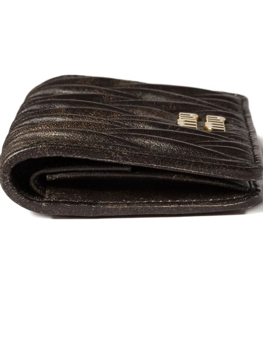 VINTAGE TREATMENT MATELASSÉ NAPPA LEATHER SMALL WALLET 5MV204AF6QF0201 (MIU MIU / 財布・カードケース ) | MIU MIU (ミュウミュウ)(3)