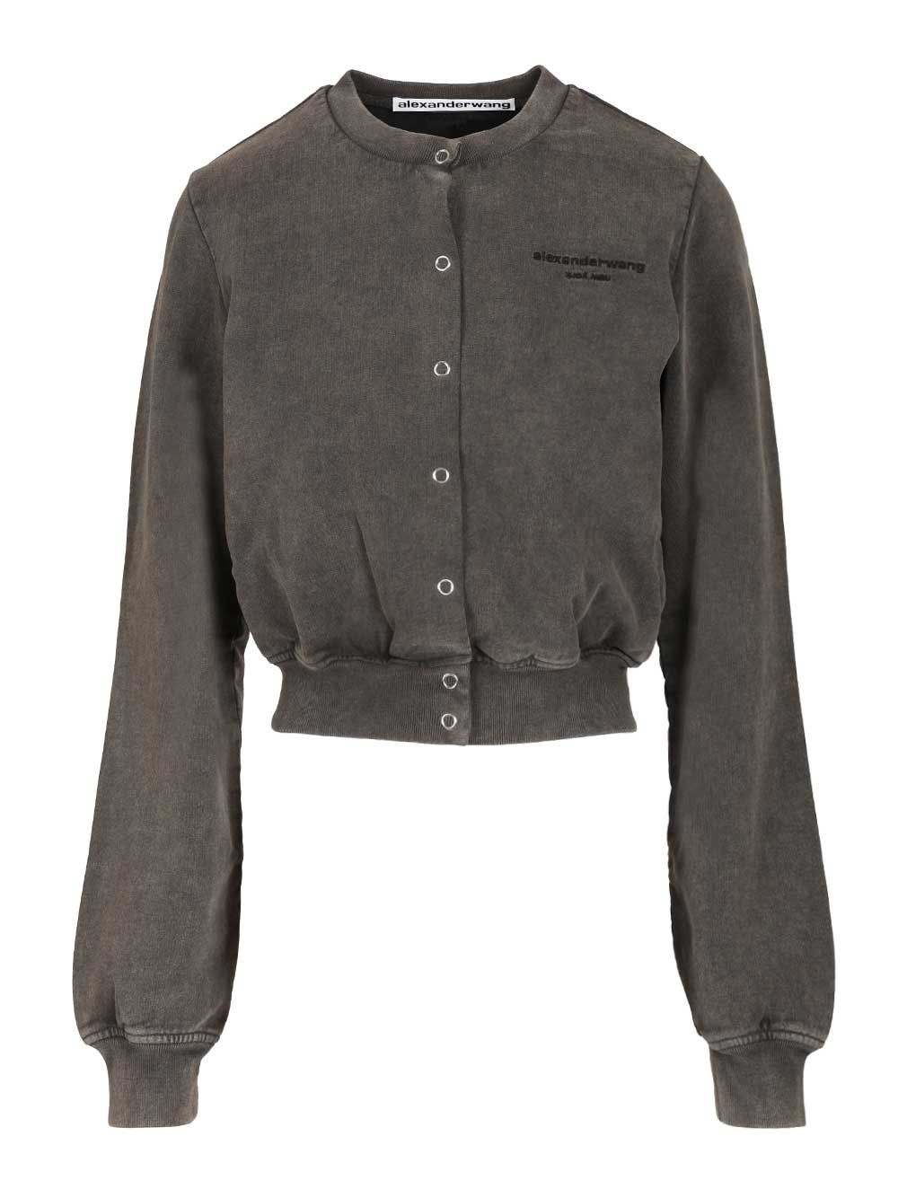 Short cotton cardigan 1CC3251060011 (alexanderwang / スウェット・フーディー ) | alexanderwang (アレキサンダーワン)