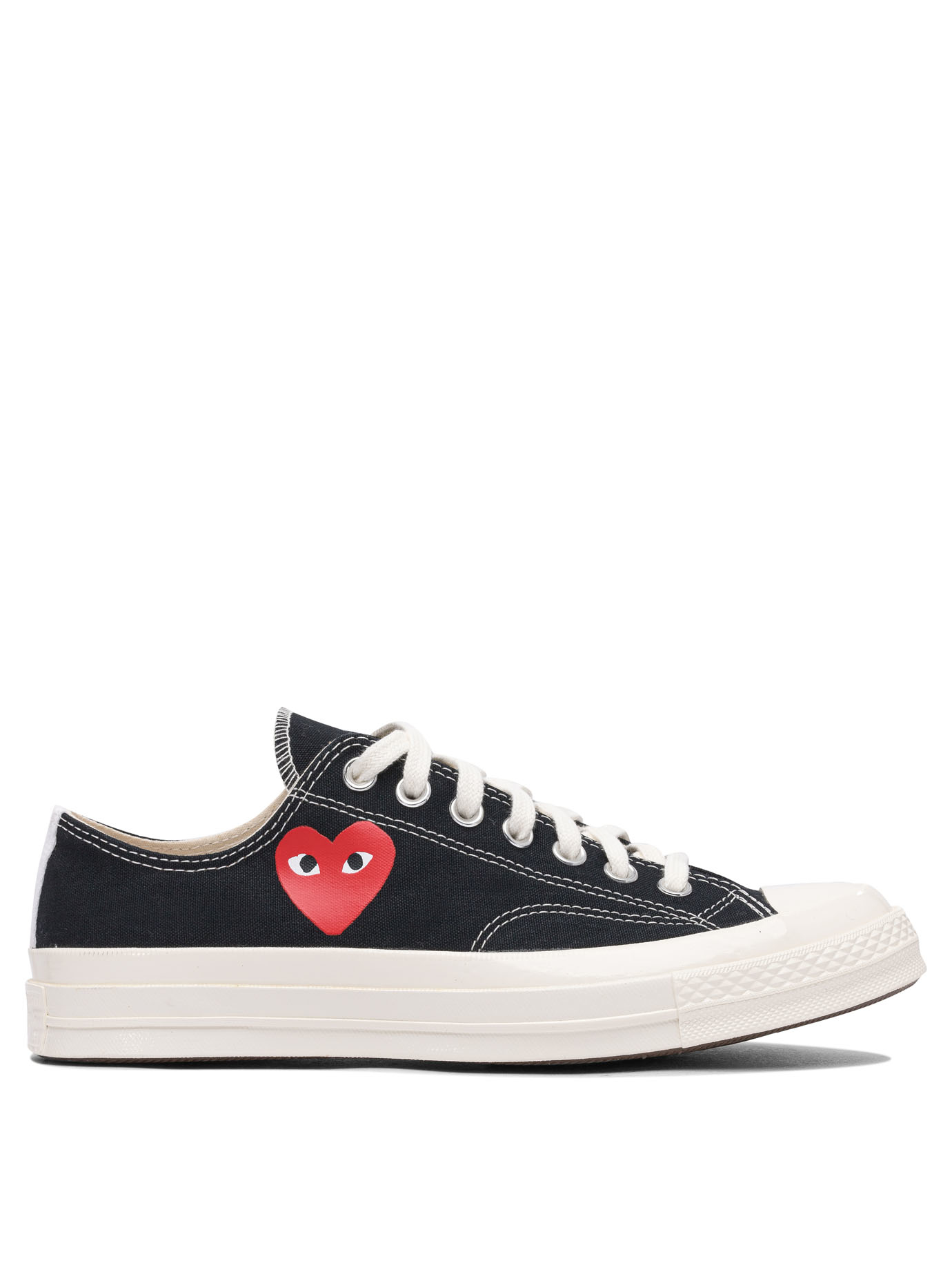 "Comme des Garçons x Converse Chuck Taylor '70" Sneakers AZK1280011BLACK (PLAY Comme Des Garçons / スニーカー ) | PLAY Comme Des Garçons (プレイ コムデギャルソン)