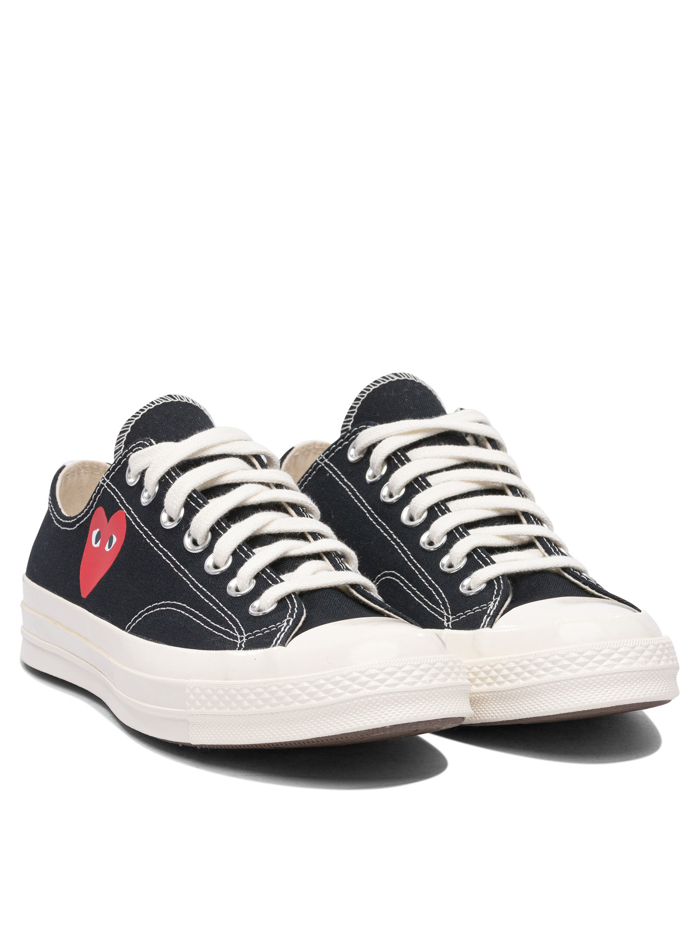 "Comme des Garçons x Converse Chuck Taylor '70" Sneakers AZK1280011BLACK (PLAY Comme Des Garçons / スニーカー ) | PLAY Comme Des Garçons (プレイ コムデギャルソン)(1)