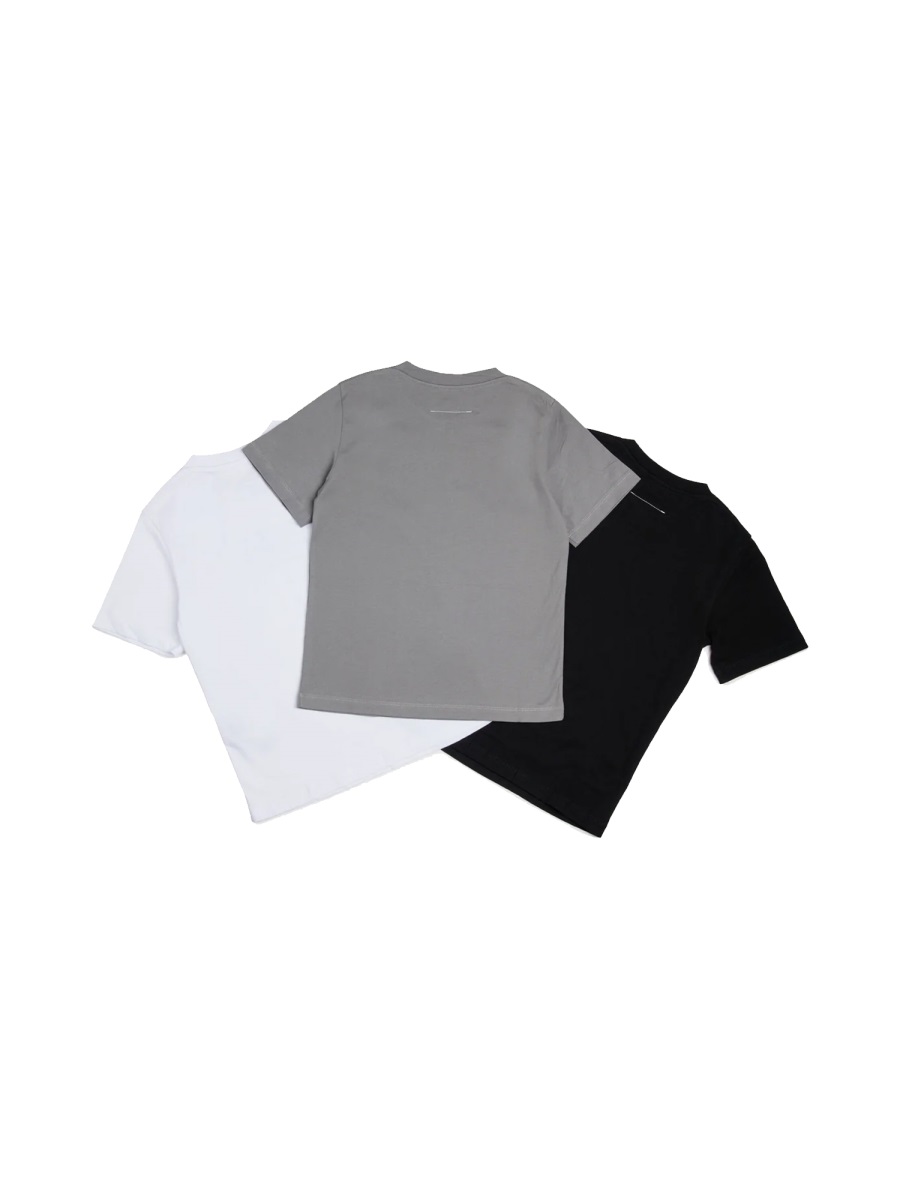 PACK THREE LOGO T-SHIRTS M60909KMM04IM6C41 (MM6 Maison Margiela / Tシャツ・カットソー ) | MM6 Maison Margiela (エムエムシックス)(1)