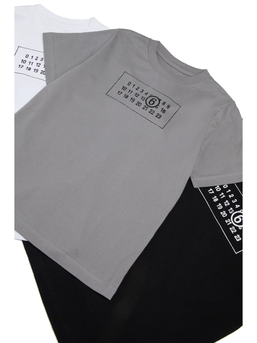 PACK THREE LOGO T-SHIRTS M60909KMM04IM6C41 (MM6 Maison Margiela / Tシャツ・カットソー ) | MM6 Maison Margiela (エムエムシックス)(2)