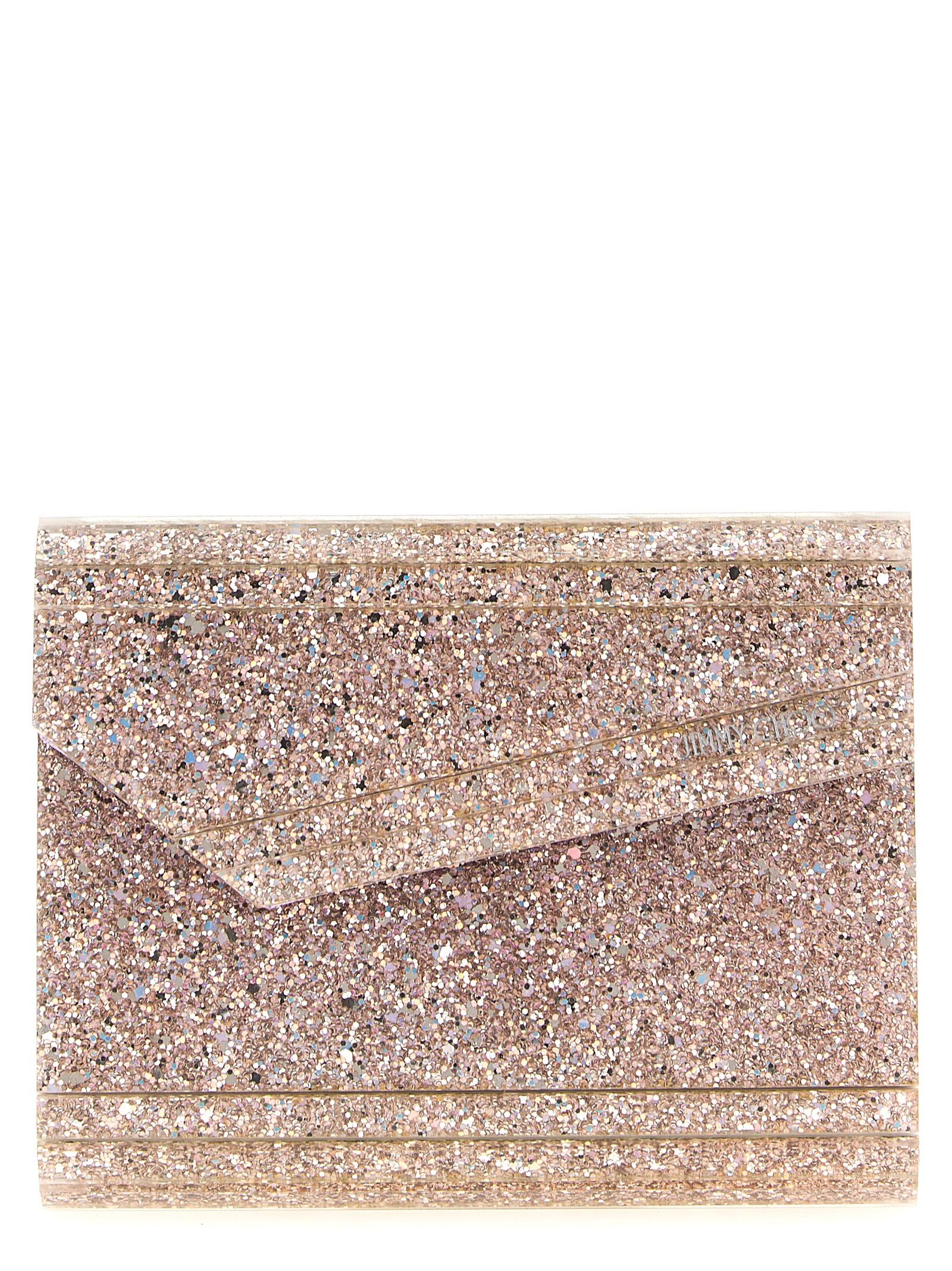 'Candy' clutch CANDYRGGROSE (JIMMY CHOO / クラッチバッグ・ポーチ ) | JIMMY CHOO (ジミー チュウ)