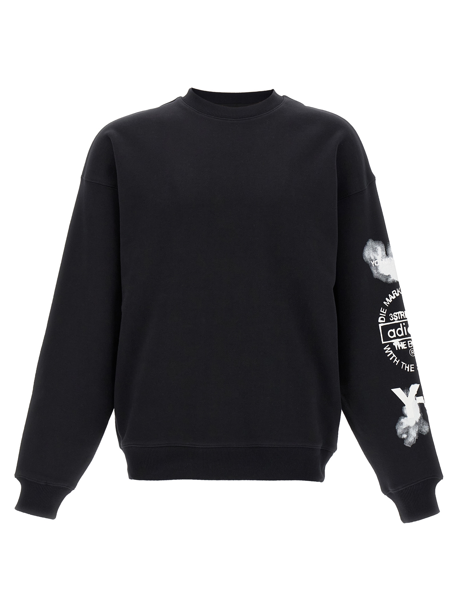 'Y-3 Graphic Crew' sweatshirt JX4749BLACK (Y-3 / スウェット・フーディー ) | Y-3 (ワイスリー)