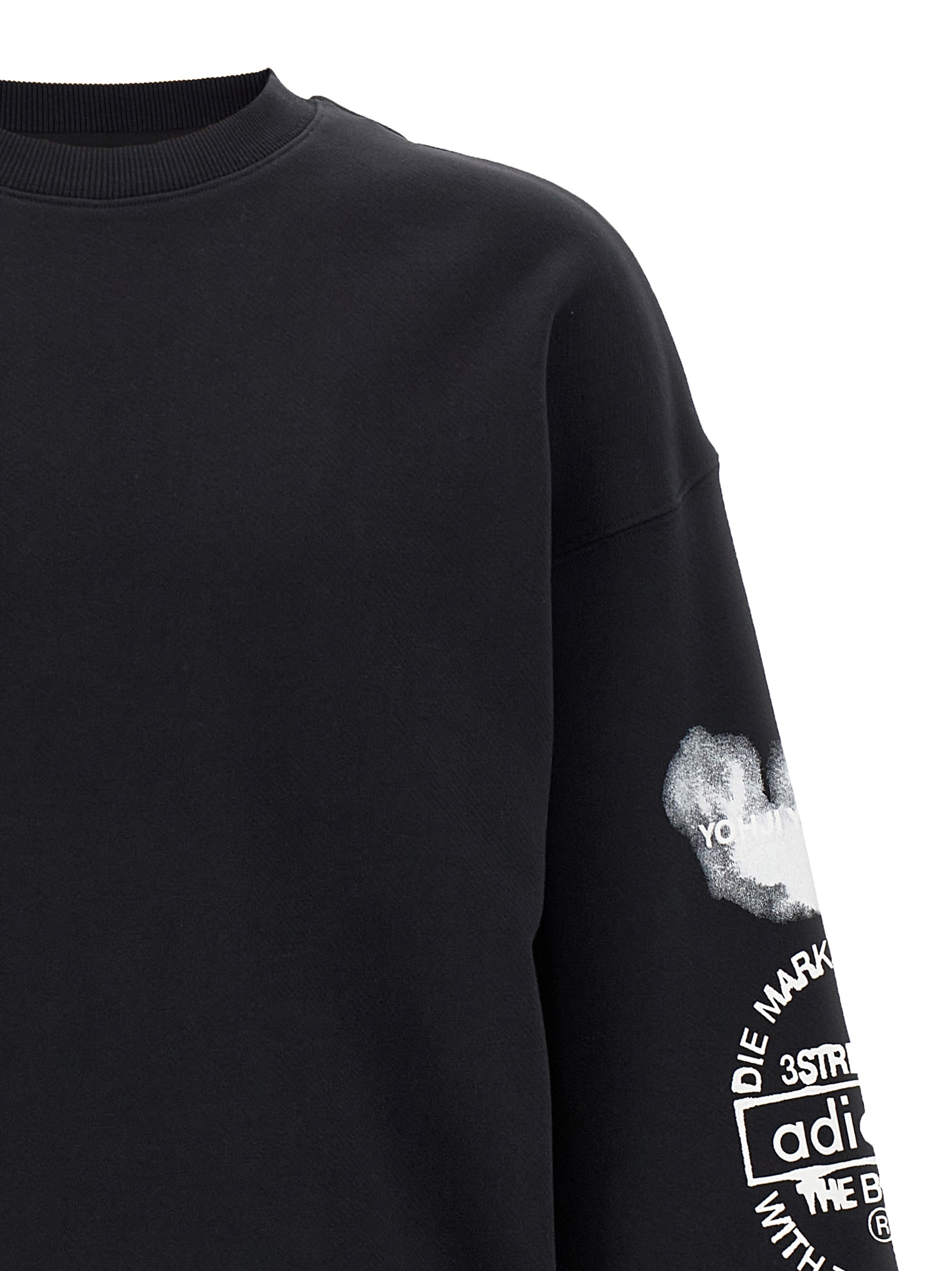 'Y-3 Graphic Crew' sweatshirt JX4749BLACK (Y-3 / スウェット・フーディー ) | Y-3 (ワイスリー)(2)