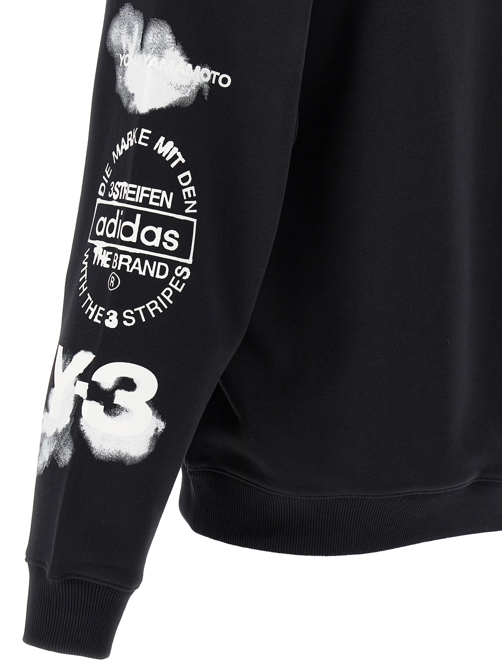 'Y-3 Graphic Crew' sweatshirt JX4749BLACK (Y-3 / スウェット・フーディー ) | Y-3 (ワイスリー)(3)