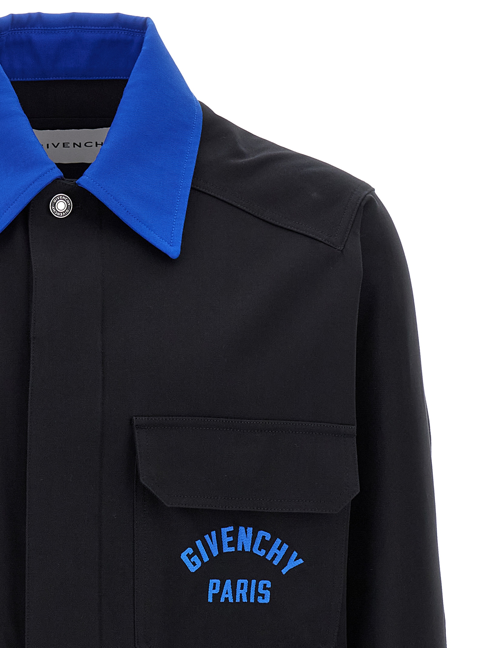 Logo embroidery overshirt BM616H164P401 (GIVENCHY / カジュアルジャケット ) | GIVENCHY (ジバンシィ)(2)