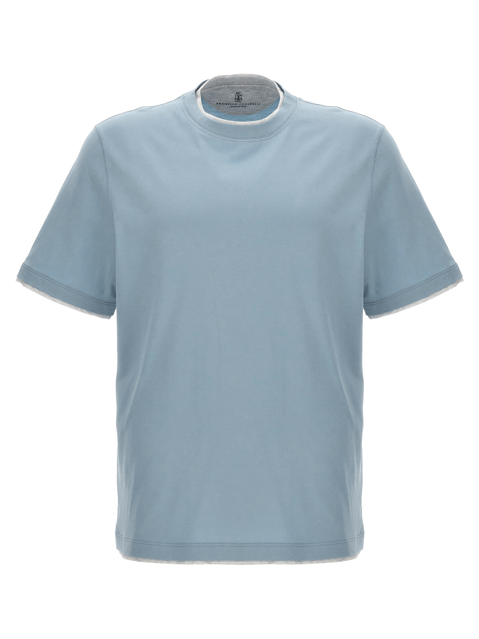 Double layer t-shirt M0B137427CJD84 (Brunello Cucinelli / Tシャツ・カットソー ) | Brunello Cucinelli (ブルネロ・クチネリ)