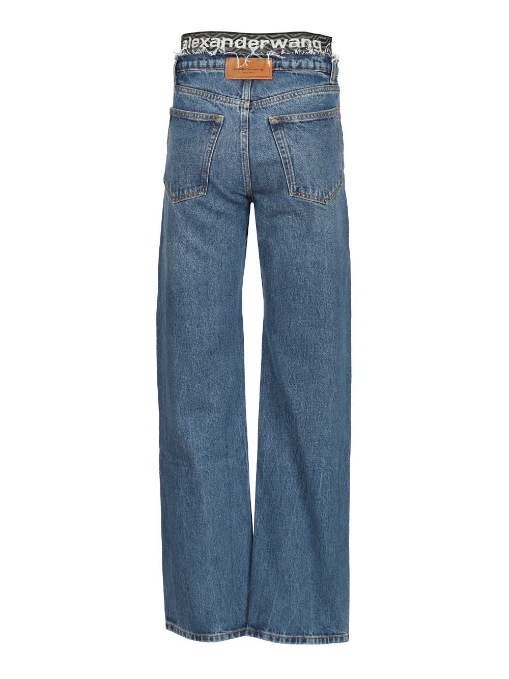 Indigo EZ jeans with integrated design 4DC3254752473 (alexanderwang / ジーンズ ) | alexanderwang (アレキサンダーワン)(1)