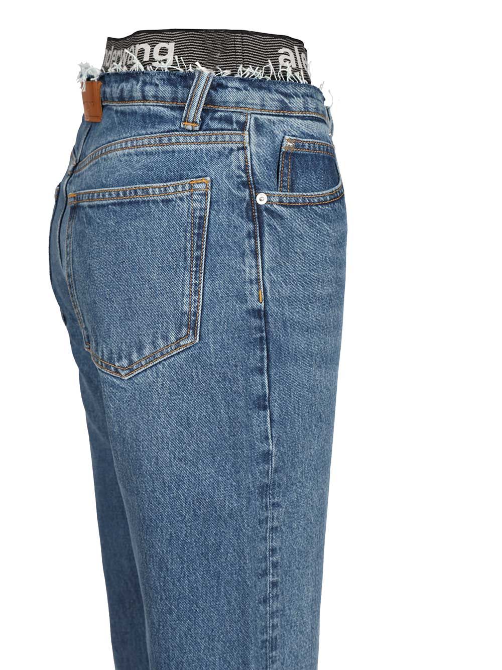 Indigo EZ jeans with integrated design 4DC3254752473 (alexanderwang / ジーンズ ) | alexanderwang (アレキサンダーワン)(2)