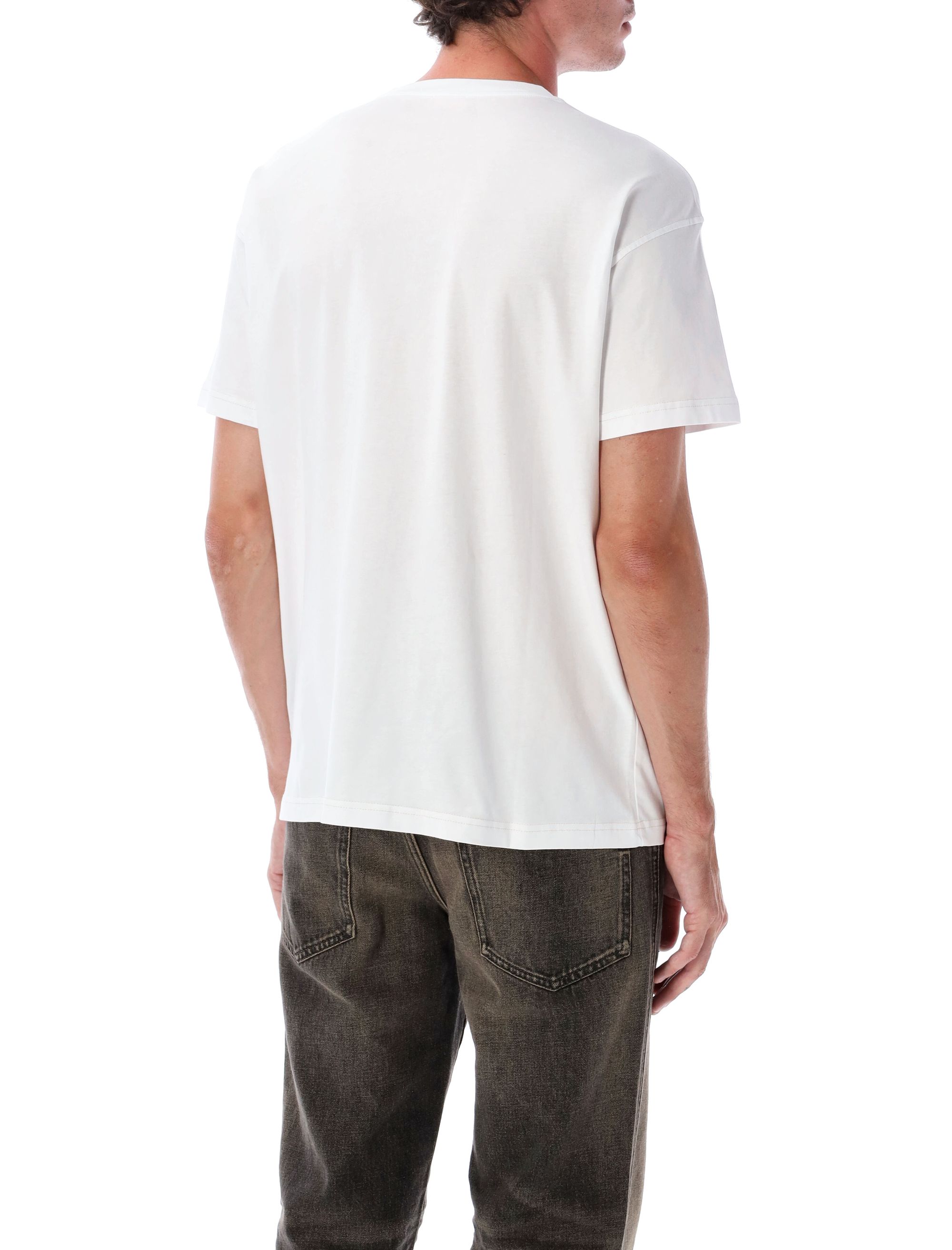 Diesel T-shirts and Polos White A195710PLAT100 (Diesel / Tシャツ・カットソー ) | Diesel (ディーゼル)(1)
