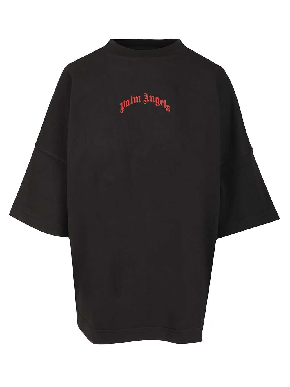 Oversized T-shirt PMAA10BF25JER0011025 (Palm Angels / Tシャツ・カットソー ) | Palm Angels (パームエンジェルス)