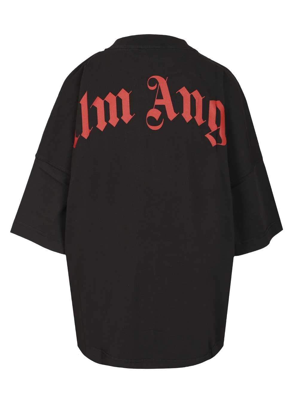 Oversized T-shirt PMAA10BF25JER0011025 (Palm Angels / Tシャツ・カットソー ) | Palm Angels (パームエンジェルス)(1)