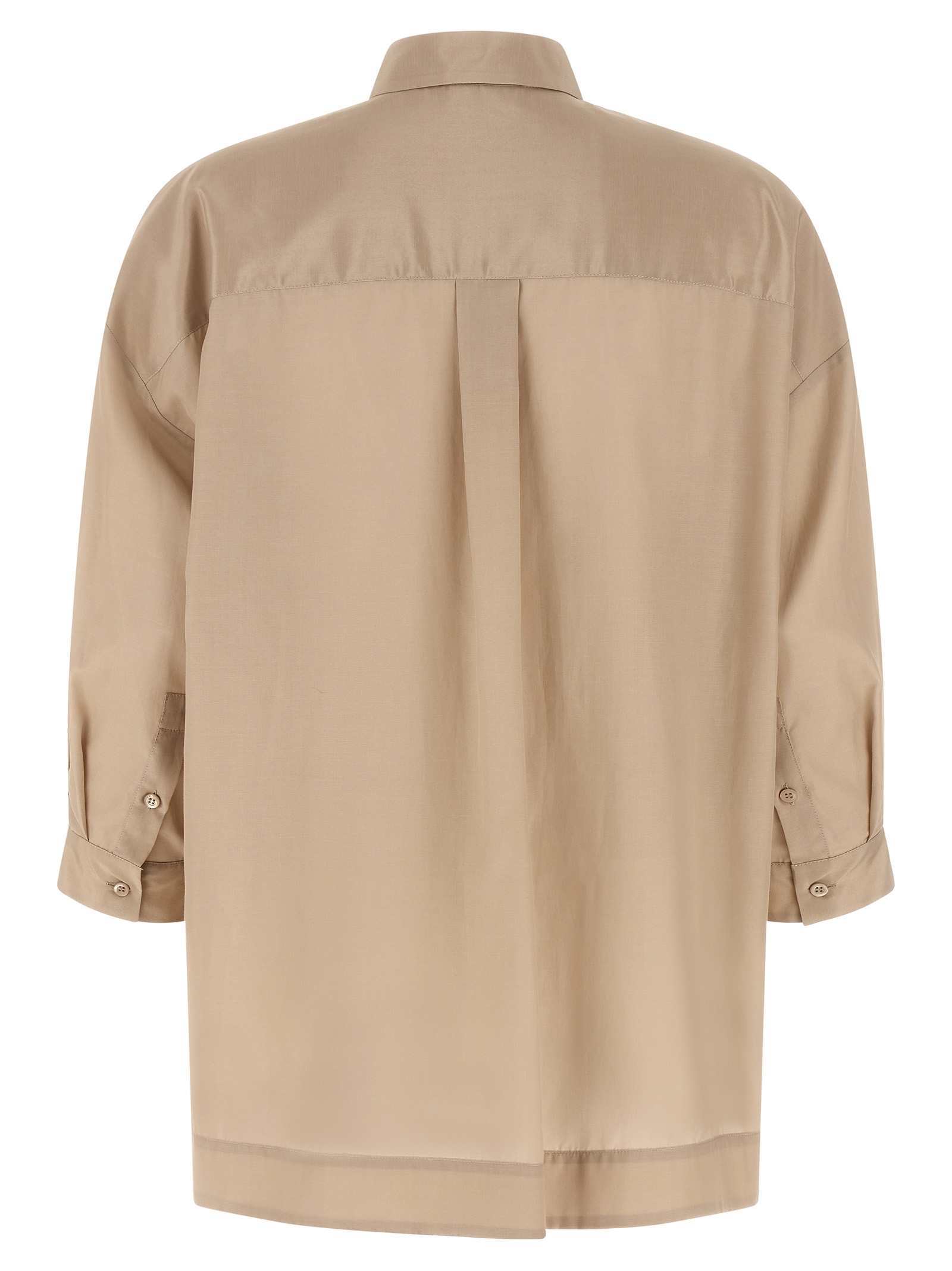 Asymmetric hem shirt A0612907289047 (PESERICO / シャツ・ブラウス ) | PESERICO (ペセリコ)(1)