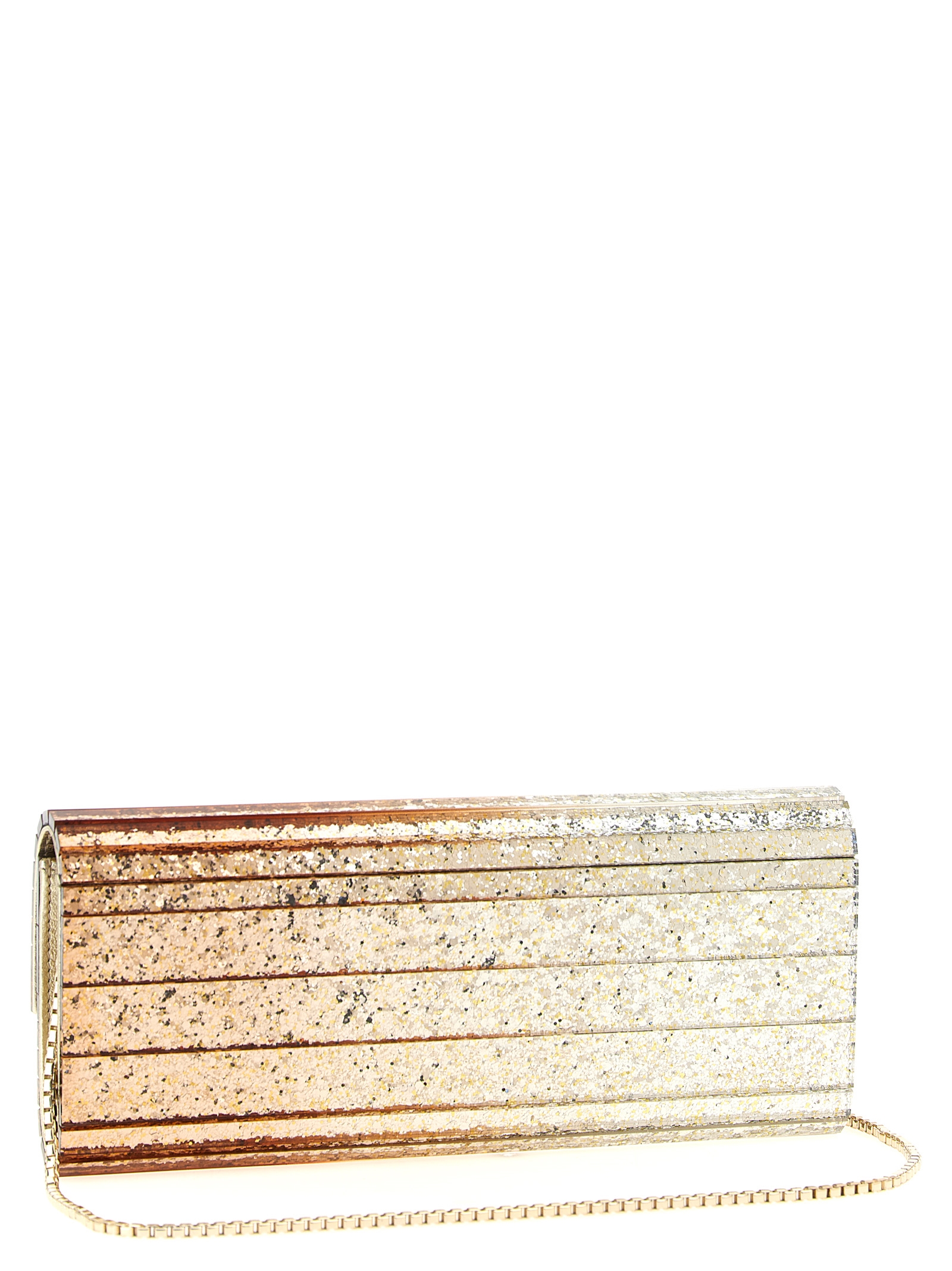 'Sweetie' clutch bag SWEETIETDGROSEGOLDGOLDSILVER (JIMMY CHOO / クラッチバッグ・ポーチ ) | JIMMY CHOO (ジミー チュウ)(1)