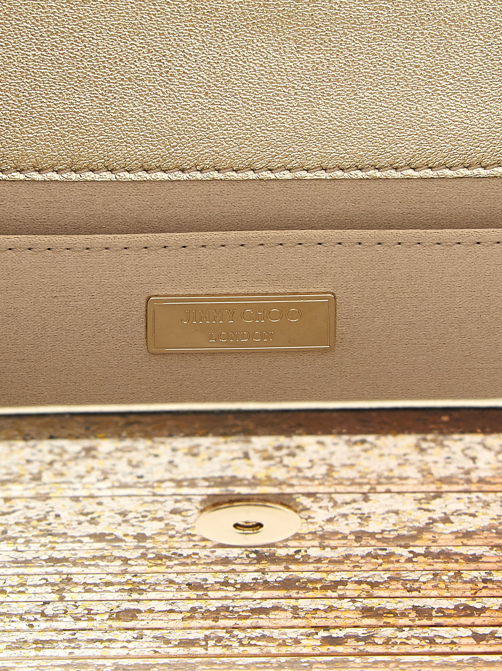 'Sweetie' clutch bag SWEETIETDGROSEGOLDGOLDSILVER (JIMMY CHOO / クラッチバッグ・ポーチ ) | JIMMY CHOO (ジミー チュウ)(3)