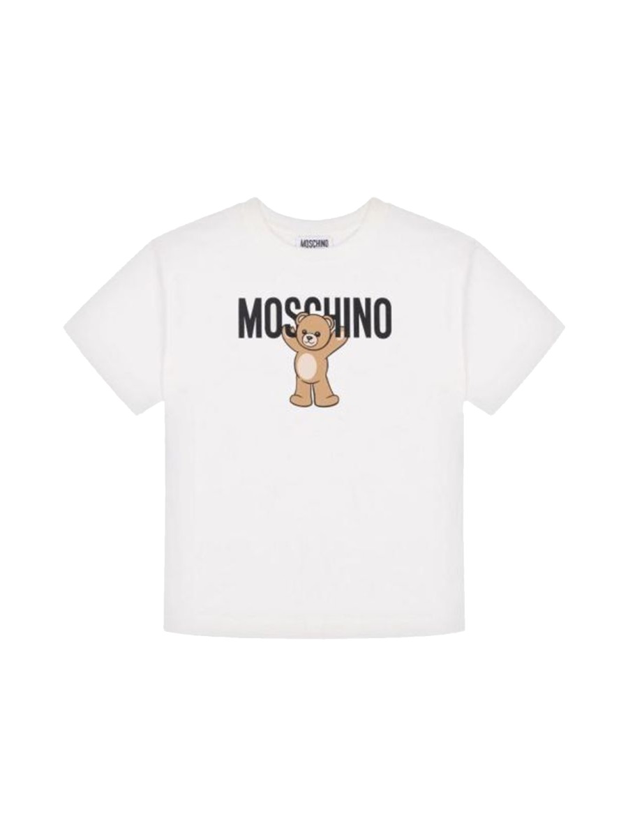 "TEDDY BEAR" LOGO T-SHIRT HMM05GKLAA1010063 (MOSCHINO / Tシャツ・カットソー ) | MOSCHINO (モスキーノ)