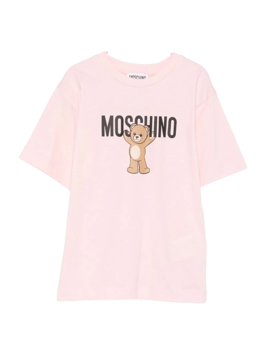 "TEDDY BEAR" LOGO T-SHIRT HMM05GKLAA1050209 (MOSCHINO / Tシャツ・カットソー ) | MOSCHINO (モスキーノ)