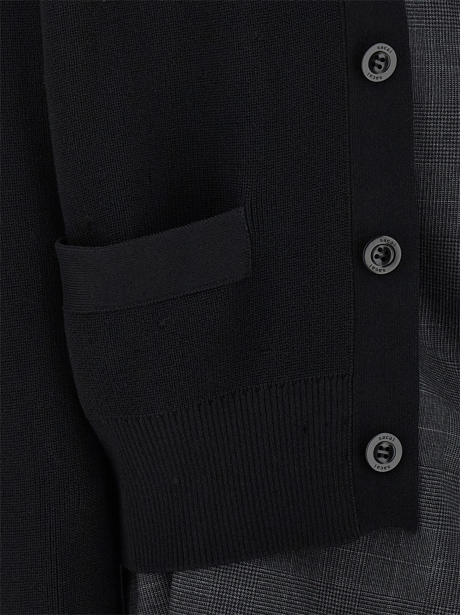 Double layer cardigan 2508041001 (sacai / ブレザー・ジャケット ) | sacai (サカイ)(3)