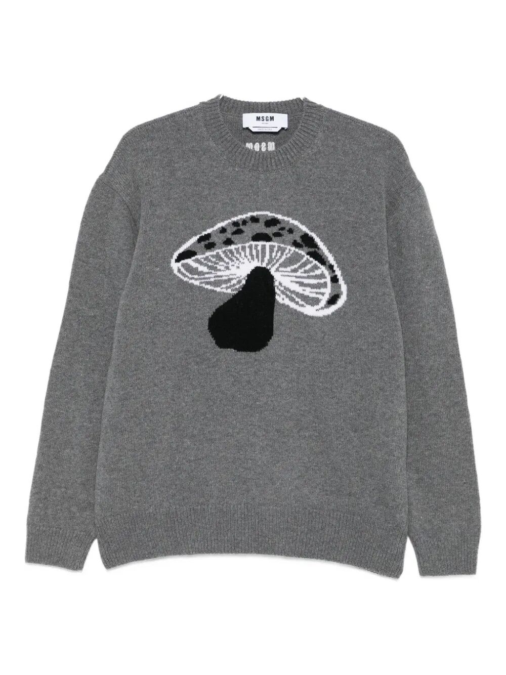MUSHROOM-INTARSIA WOOL BLEND PULLOVER 3940MM20225759796 (MSGM / ニット・セーター・カーディガン ) | MSGM (エムエスジーエム)