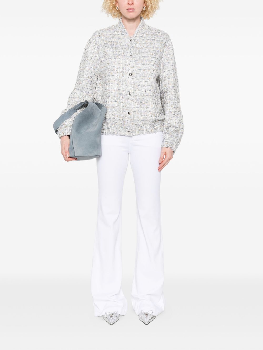 Iro Jackets Silver NOEMYWP137SIL28 (IRO / カジュアルジャケット ) | IRO (イロ)(4)