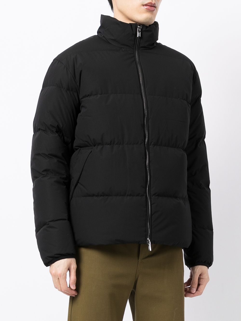 Emporio Armani Coats Black 8N1BQ31NLRZ0999 (EMPORIO ARMANI / ダウンジャケット・コート ) | EMPORIO ARMANI (エンポリオ アルマーニ)(1)
