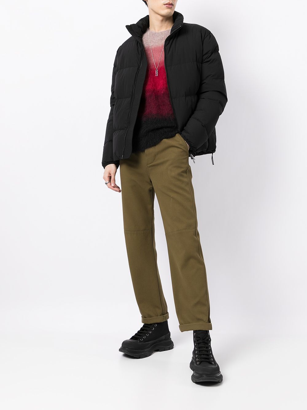 Emporio Armani Coats Black 8N1BQ31NLRZ0999 (EMPORIO ARMANI / ダウンジャケット・コート ) | EMPORIO ARMANI (エンポリオ アルマーニ)(2)