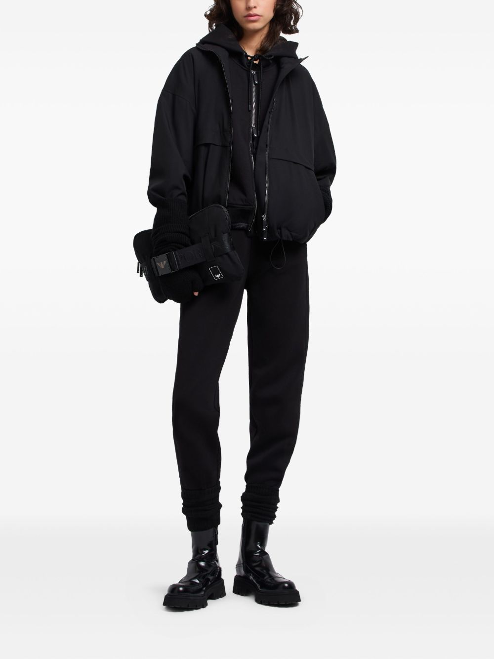 EMPORIO ARMANI CAPSULE Coats Black EW001358AF10002UC001 (EMPORIO ARMANI / カジュアルジャケット ) | EMPORIO ARMANI (エンポリオ アルマーニ)(2)