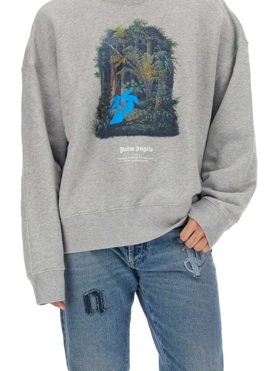 HUNTING IN THE FOREST SWEATSHIRT PMBA026E23FLE0010840 (Palm Angels / スウェット・フーディー ) | Palm Angels (パームエンジェルス)(3)