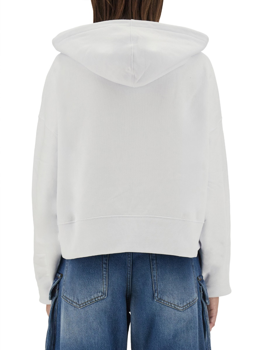 SWEATSHIRT WITH LOGO 2000MDM50920000101 (MSGM / スウェット・フーディー ) | MSGM (エムエスジーエム)