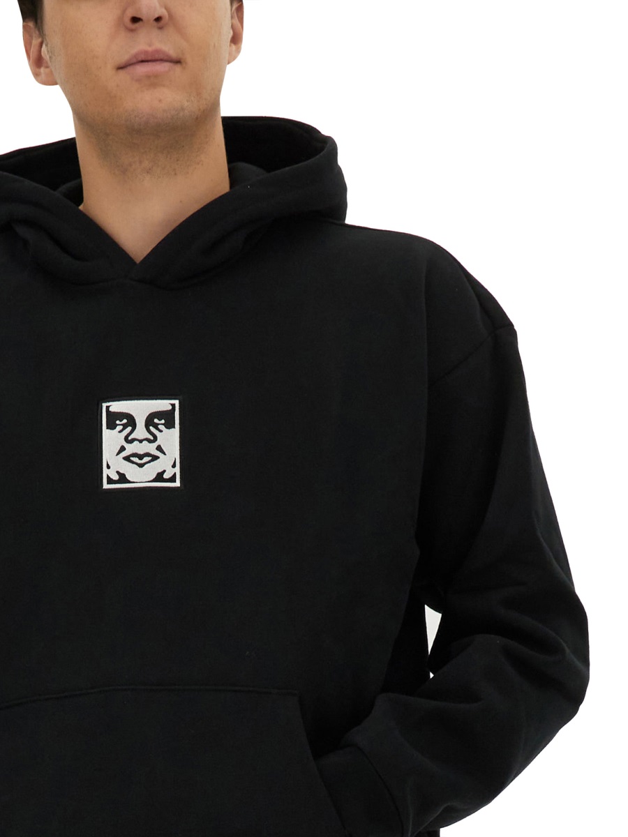SWEATSHIRT WITH PRINT 112470196BLK (OBEY / スウェット・フーディー ) | OBEY (オベイ)(3)