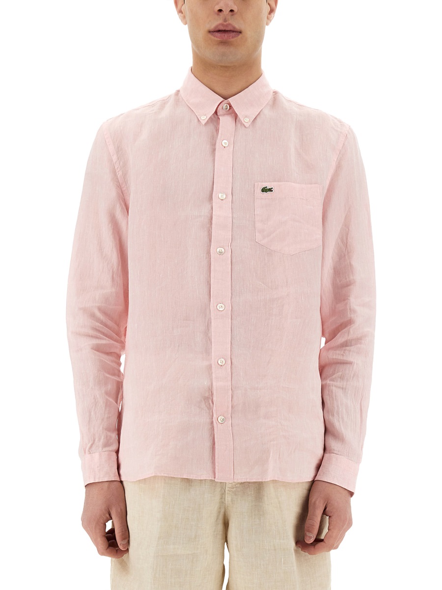 SHIRT WITH LOGO CH5692T03 (LACOSTE / シャツ・ブラウス ) | LACOSTE (ラコステ)