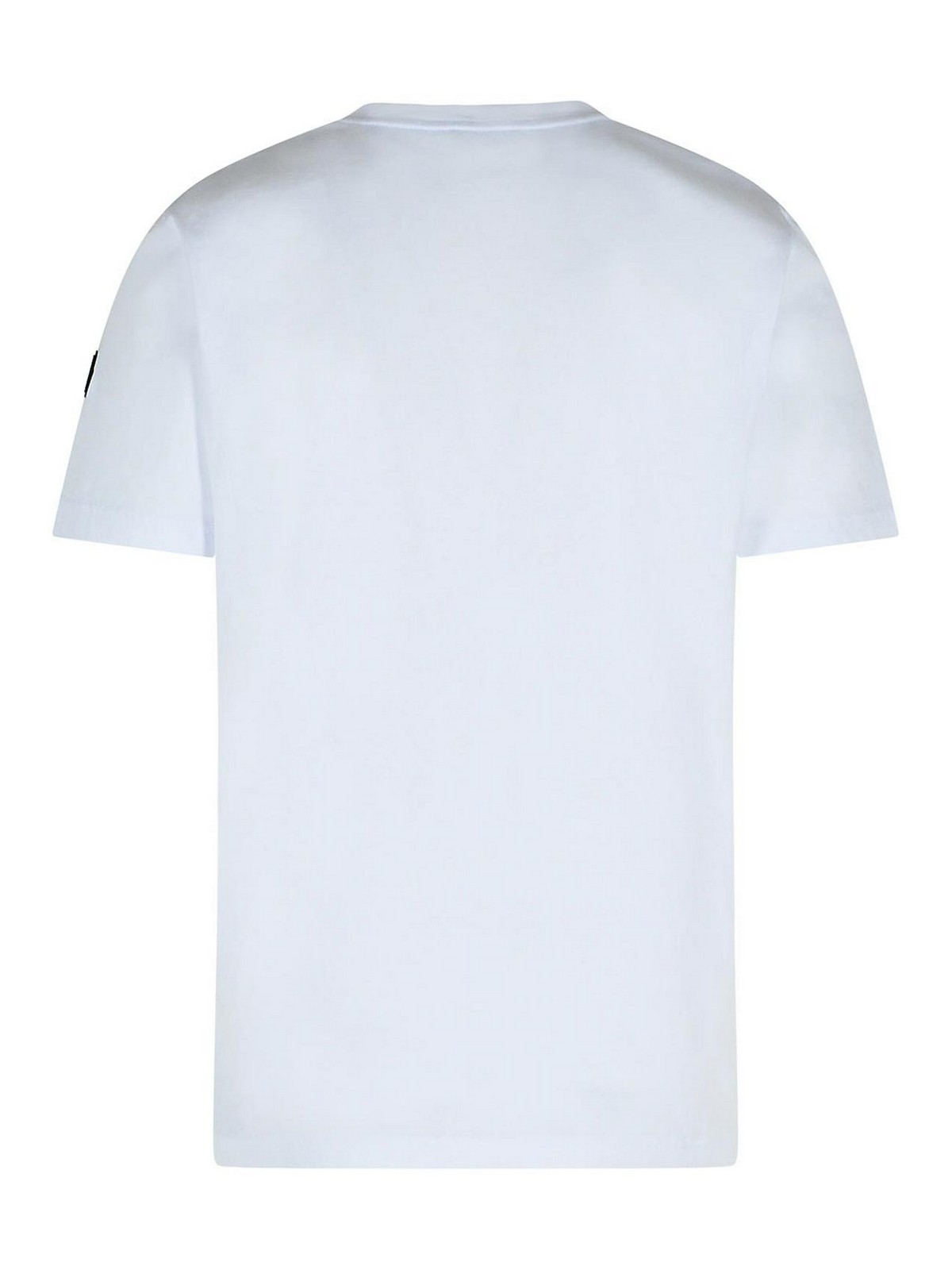 White Cotton T-Shirt 0918C0002989A17001 (Moncler / Tシャツ・カットソー ) | Moncler (モンクレール)(1)