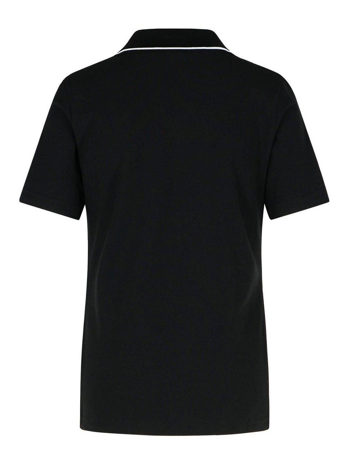 Black Cotton Polo Shirt 0938A00004899TW999 (Moncler / ポロシャツ ) | Moncler (モンクレール)(1)