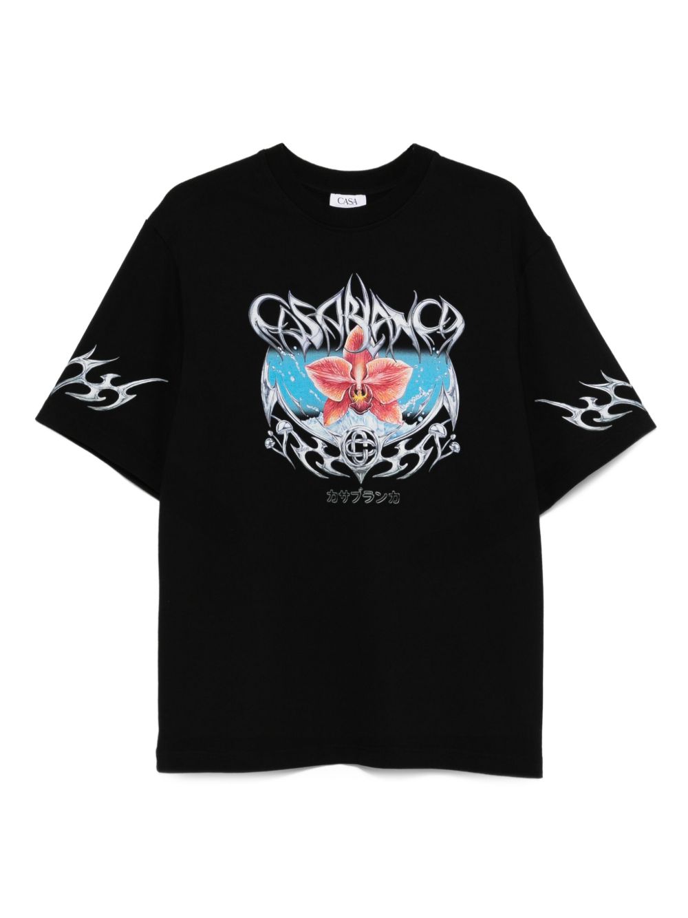 Casablanca T-shirts and Polos Black MAW25JTS04405 (Casablanca / Tシャツ・カットソー ) | Casablanca (カサブランカ)