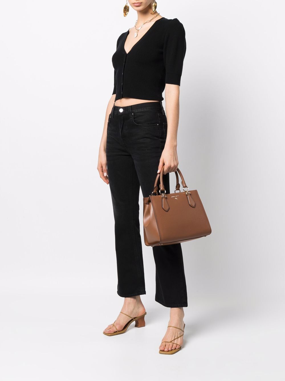 MARILYN MEDIUM SAFFIANO LEATHER SATCHEL 30S2G6AS2L230 (MICHAEL KORS / ハンドバッグ・ショルダーバッグ ) | MICHAEL KORS (マイケル・コース)(1)