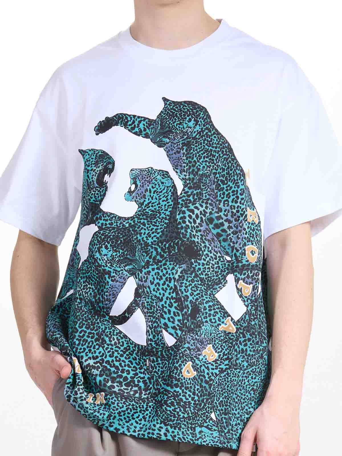 Placed Full Leopard T-Shirt 78OAHA06CJ718003 (Just Cavalli / Tシャツ・カットソー ) | Just Cavalli (ジャスト カヴァリ)(4)