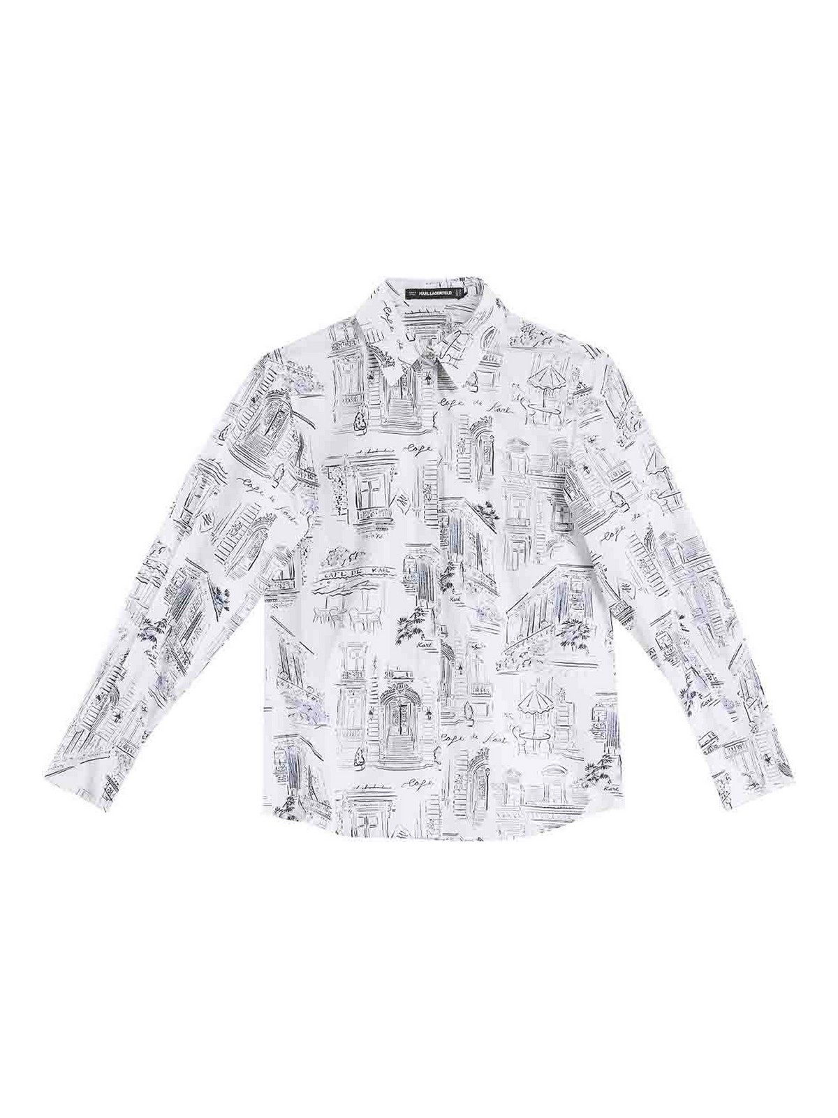 Kl X Jp Shirt A2W110231RN (KARL LAGERFELD / シャツ・ブラウス ) | KARL LAGERFELD (カール・ラガーフェルド)