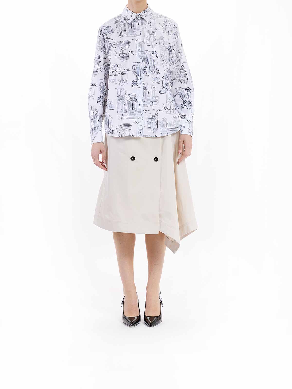 Kl X Jp Shirt A2W110231RN (KARL LAGERFELD / シャツ・ブラウス ) | KARL LAGERFELD (カール・ラガーフェルド)(1)