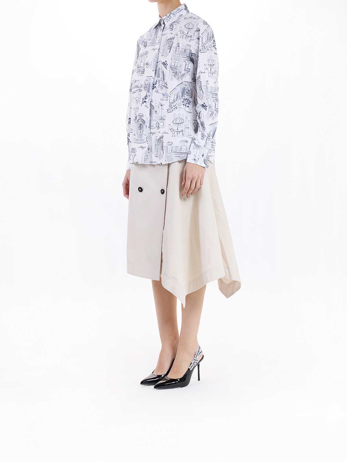 Kl X Jp Shirt A2W110231RN (KARL LAGERFELD / シャツ・ブラウス ) | KARL LAGERFELD (カール・ラガーフェルド)(2)