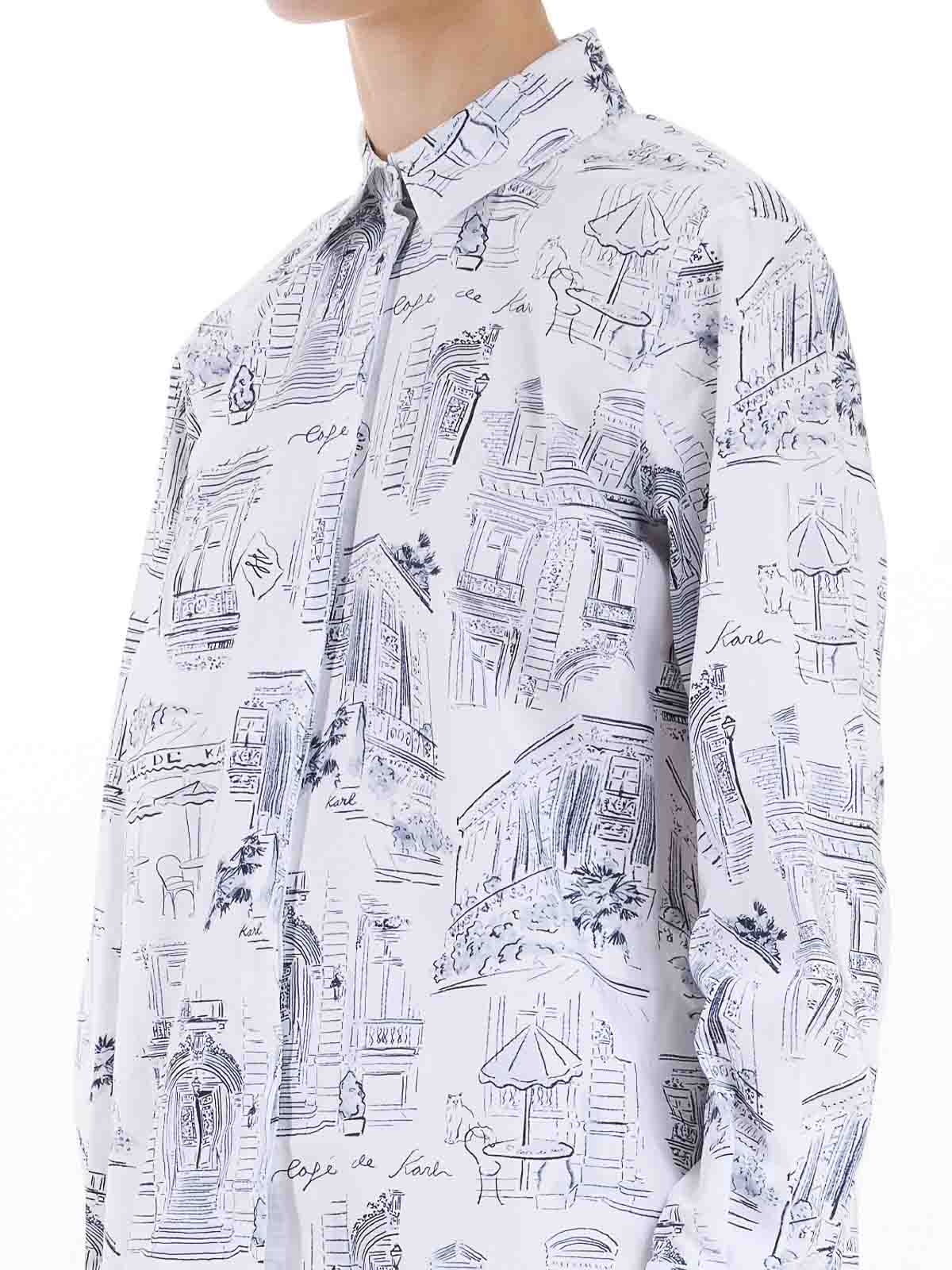 Kl X Jp Shirt A2W110231RN (KARL LAGERFELD / シャツ・ブラウス ) | KARL LAGERFELD (カール・ラガーフェルド)(4)