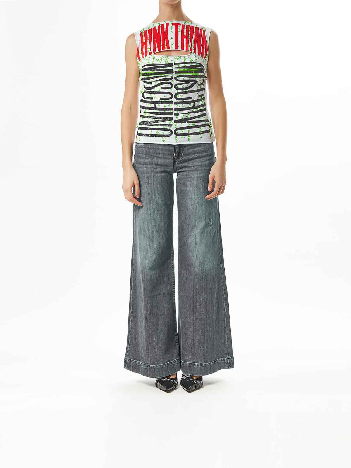 Th!Nk Top 251D121204411393 (MOSCHINO / タンクトップ・キャミソール ) | MOSCHINO (モスキーノ)(1)